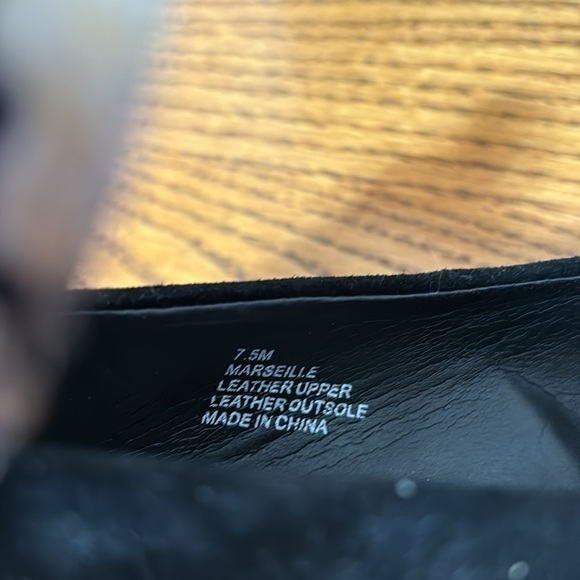 White House Black Market Marseille Suede Wedge Heels - Picture 5 of 7